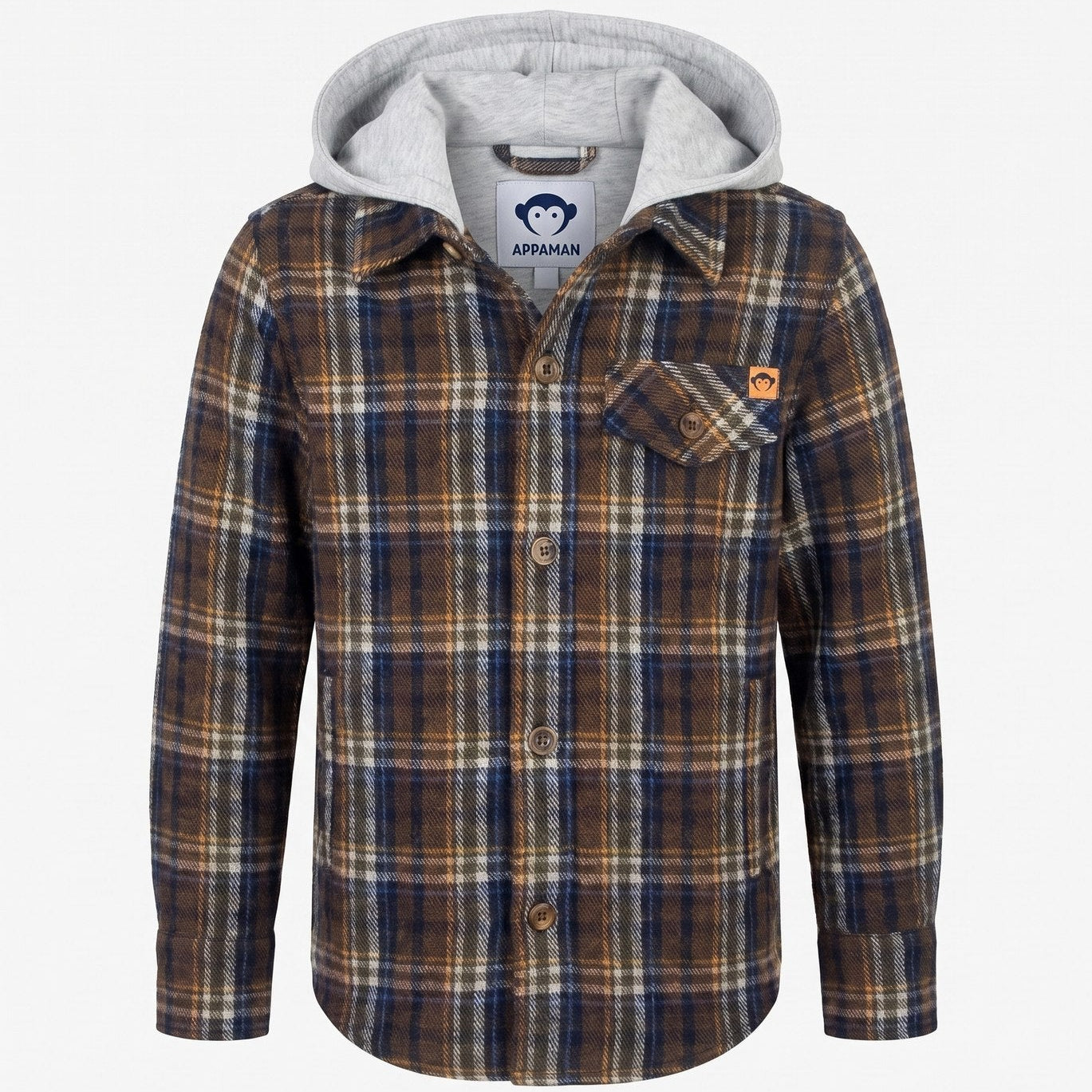 Glen Hooded Shirt