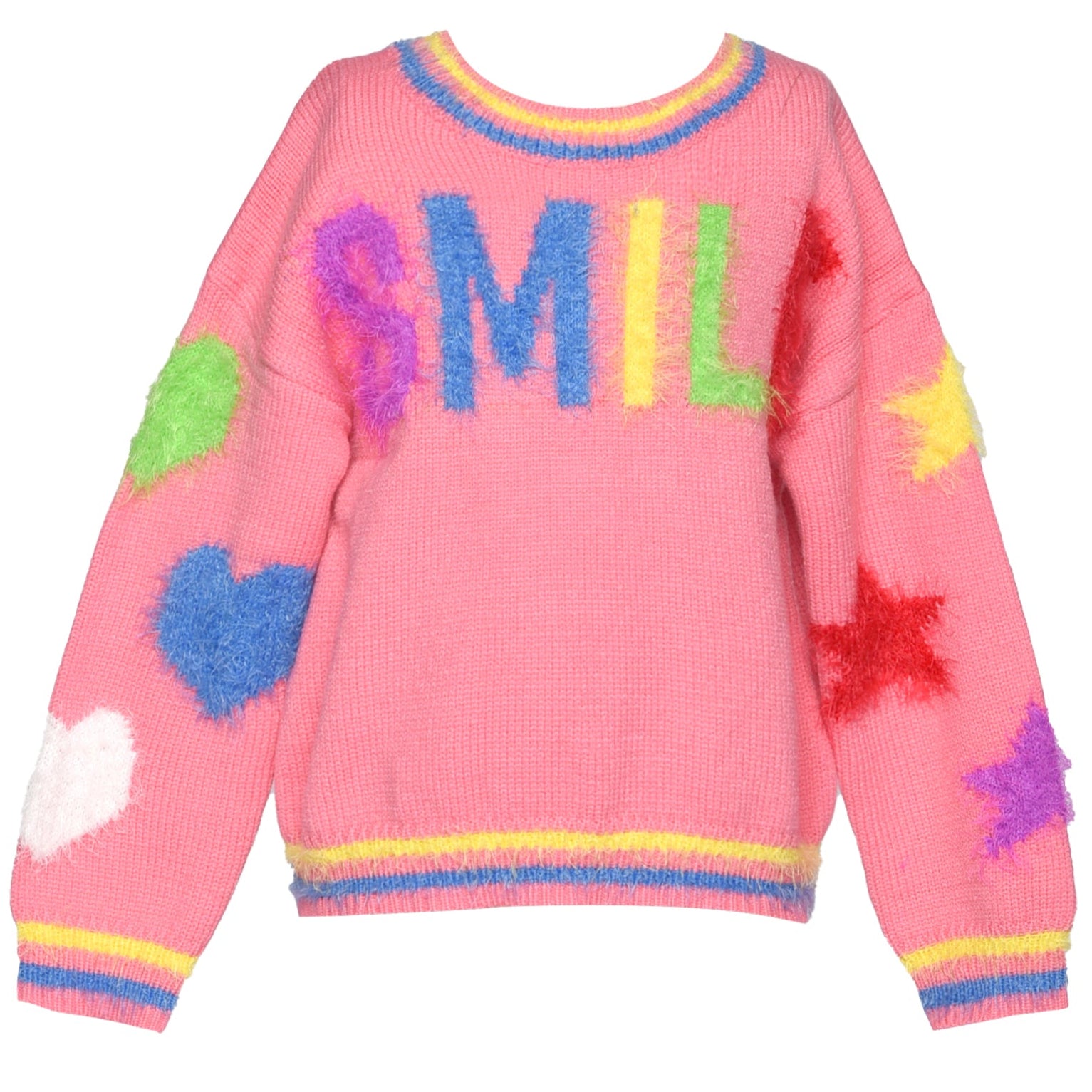 Smile Fuzzy Sweater