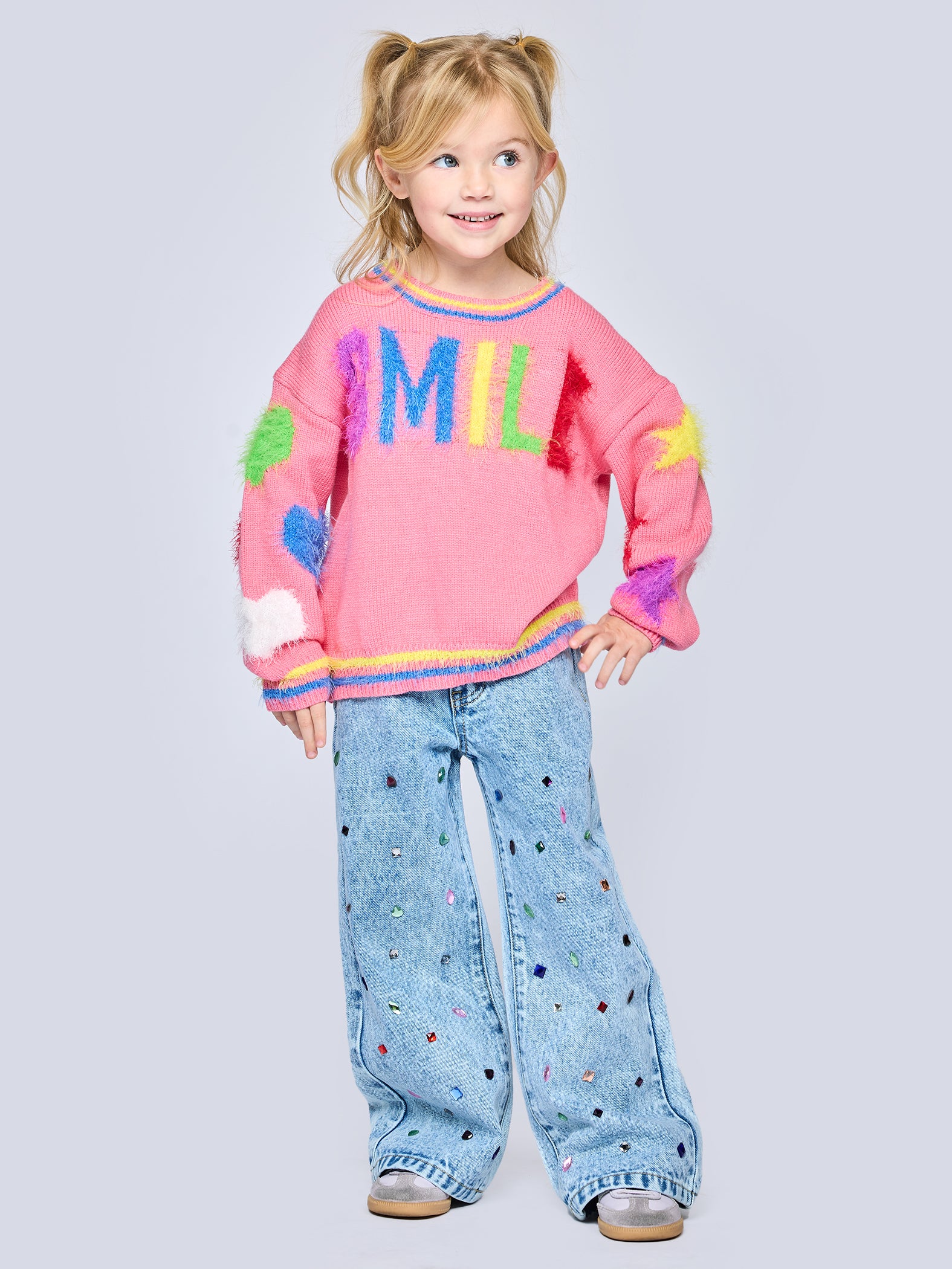 Smile Fuzzy Sweater
