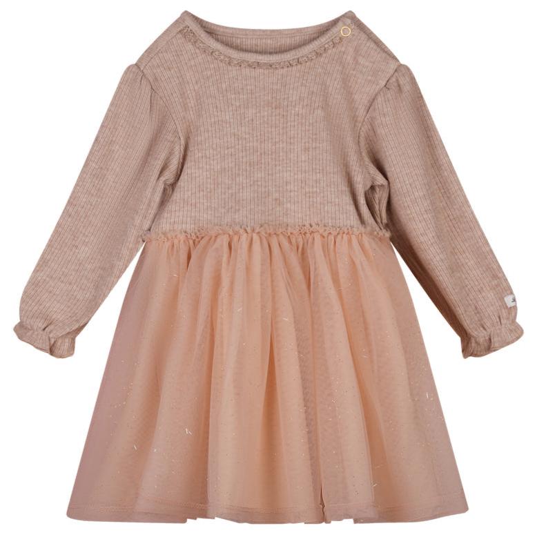 Soft Melee Tulle Dress