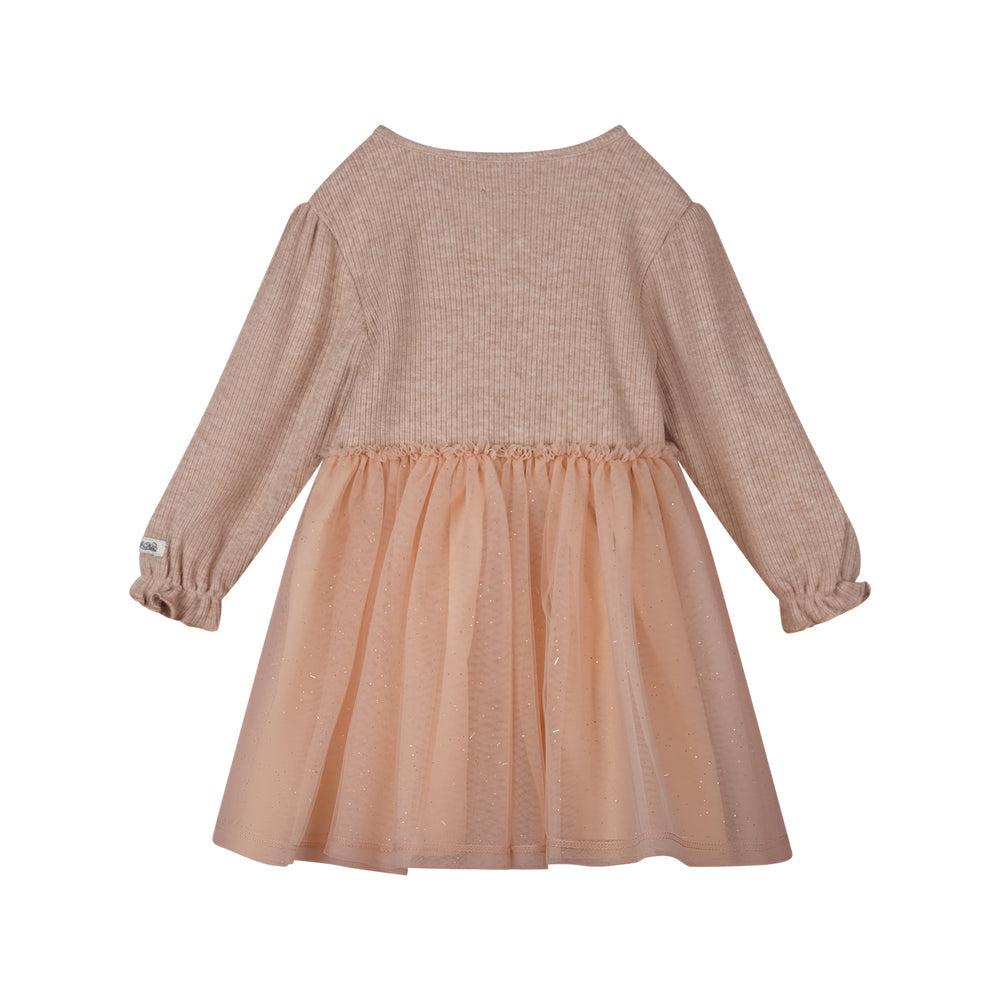 Soft Melee Tulle Dress