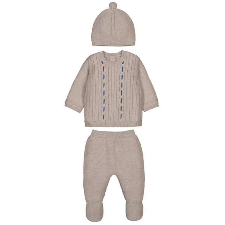 Cable Knit 3pc Sweater Set