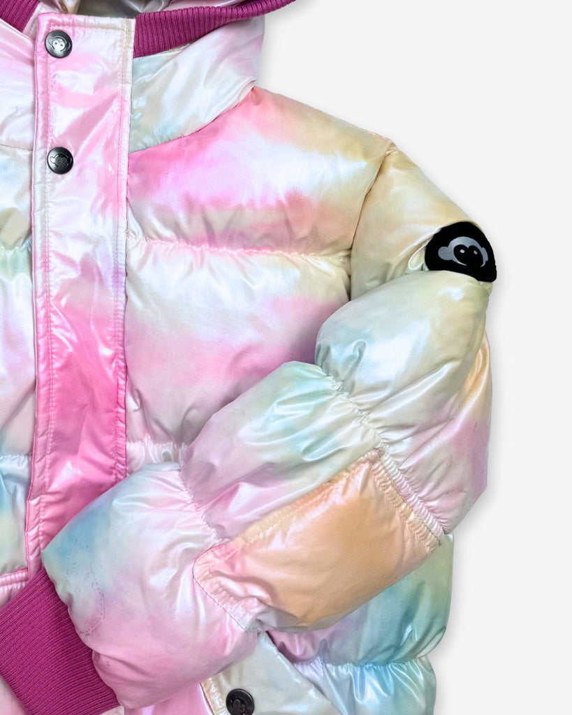Iridescent Puffy Coat - Meems