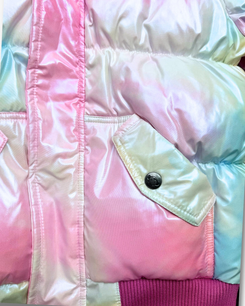 Iridescent Puffy Coat - Meems