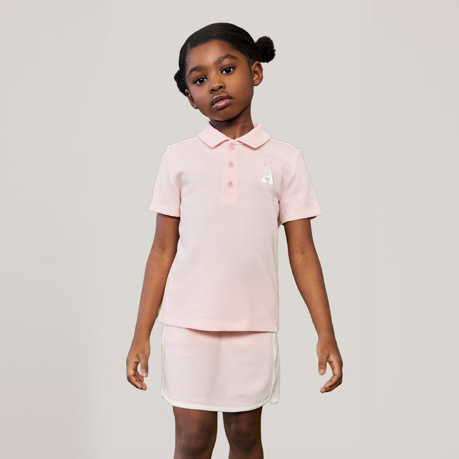 Pink Sporty Polo
