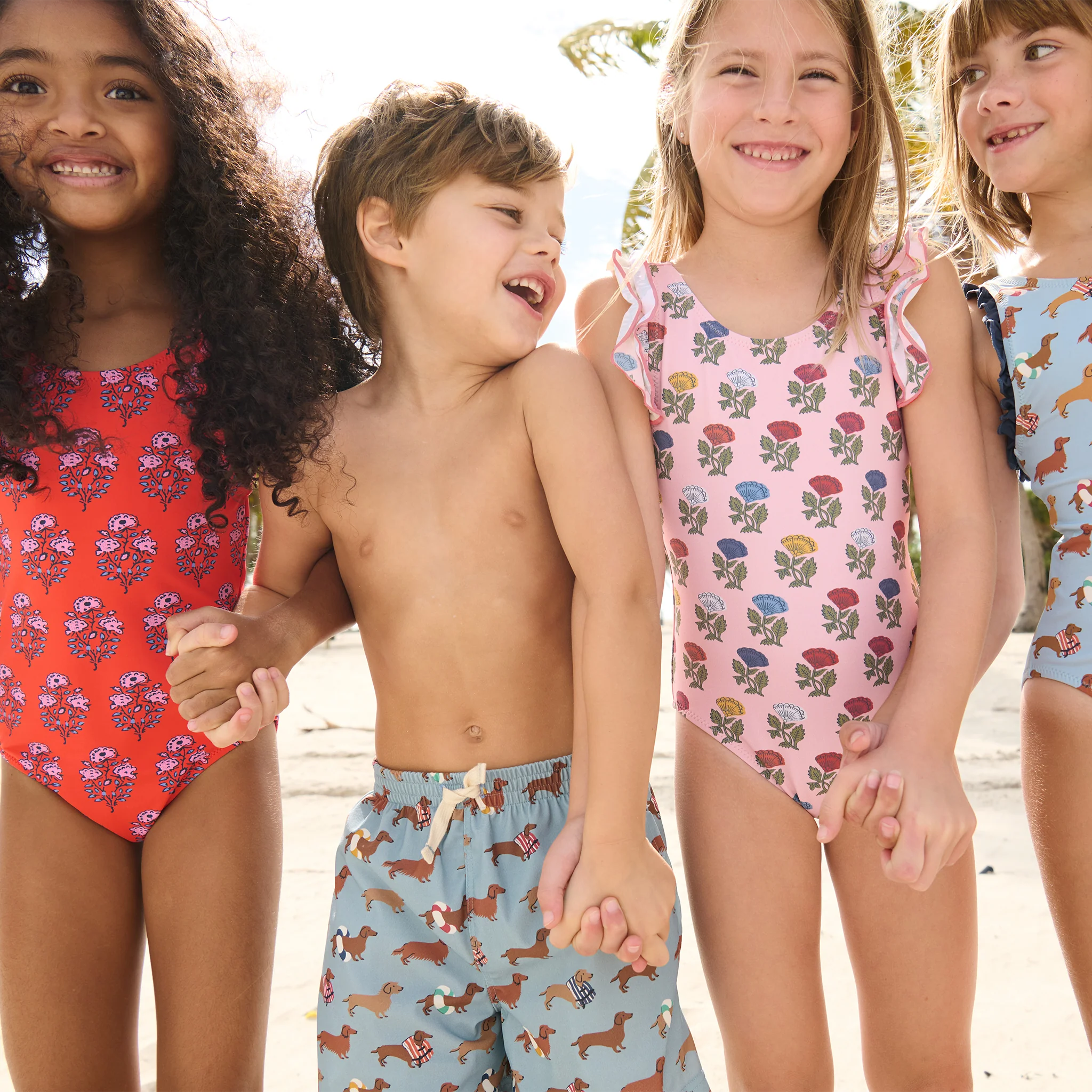 Multi Flower Drop Liv Suit