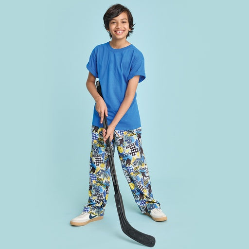 Corey Paige Graffiti Hockey Plush Pants