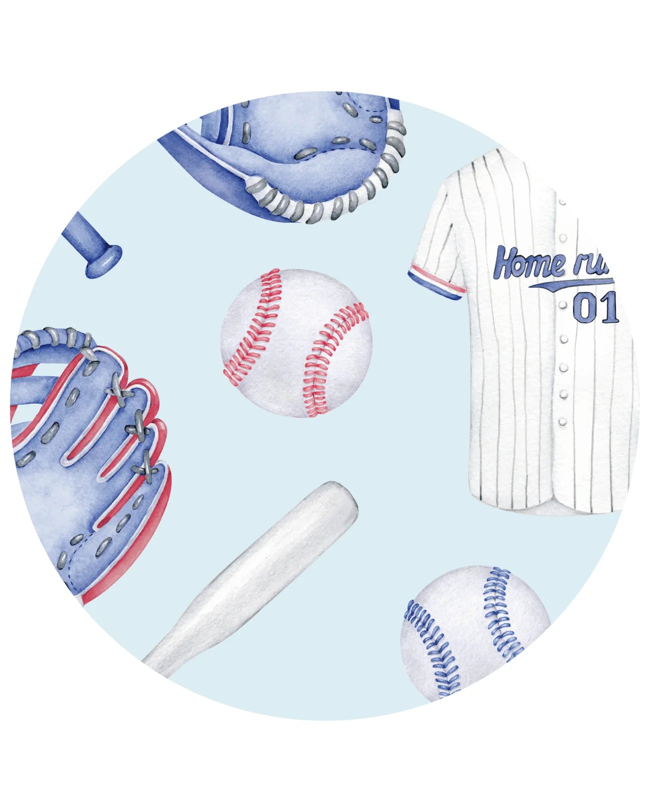 Home Run Zippered Footie