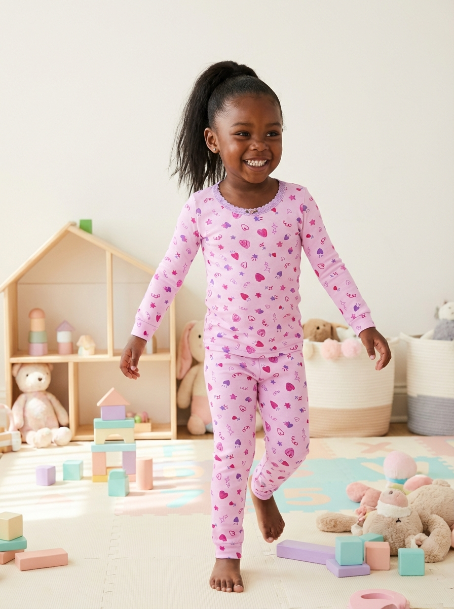 Doodle LS Pajama Set