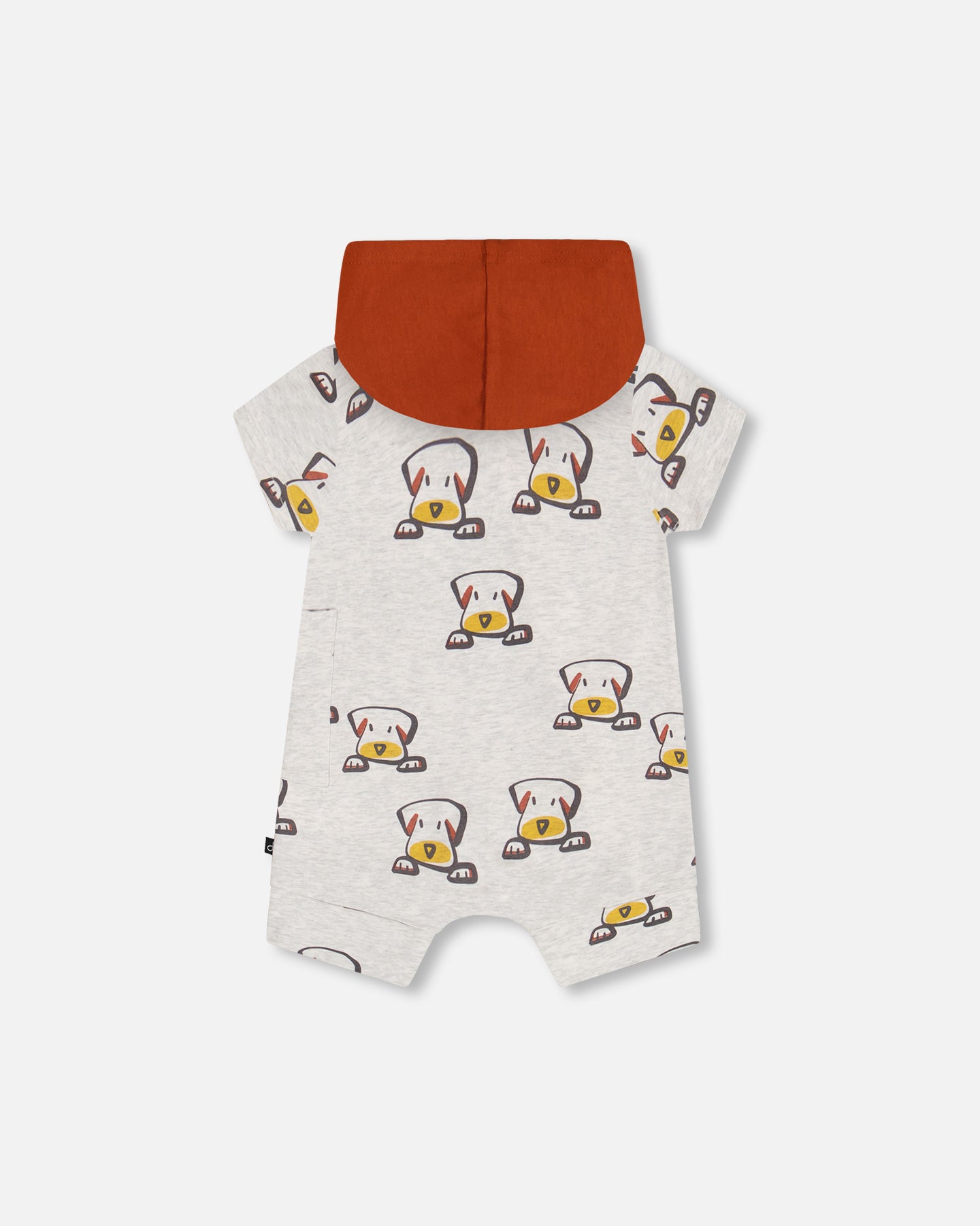 Printed Dogs Organic Cotton Romper