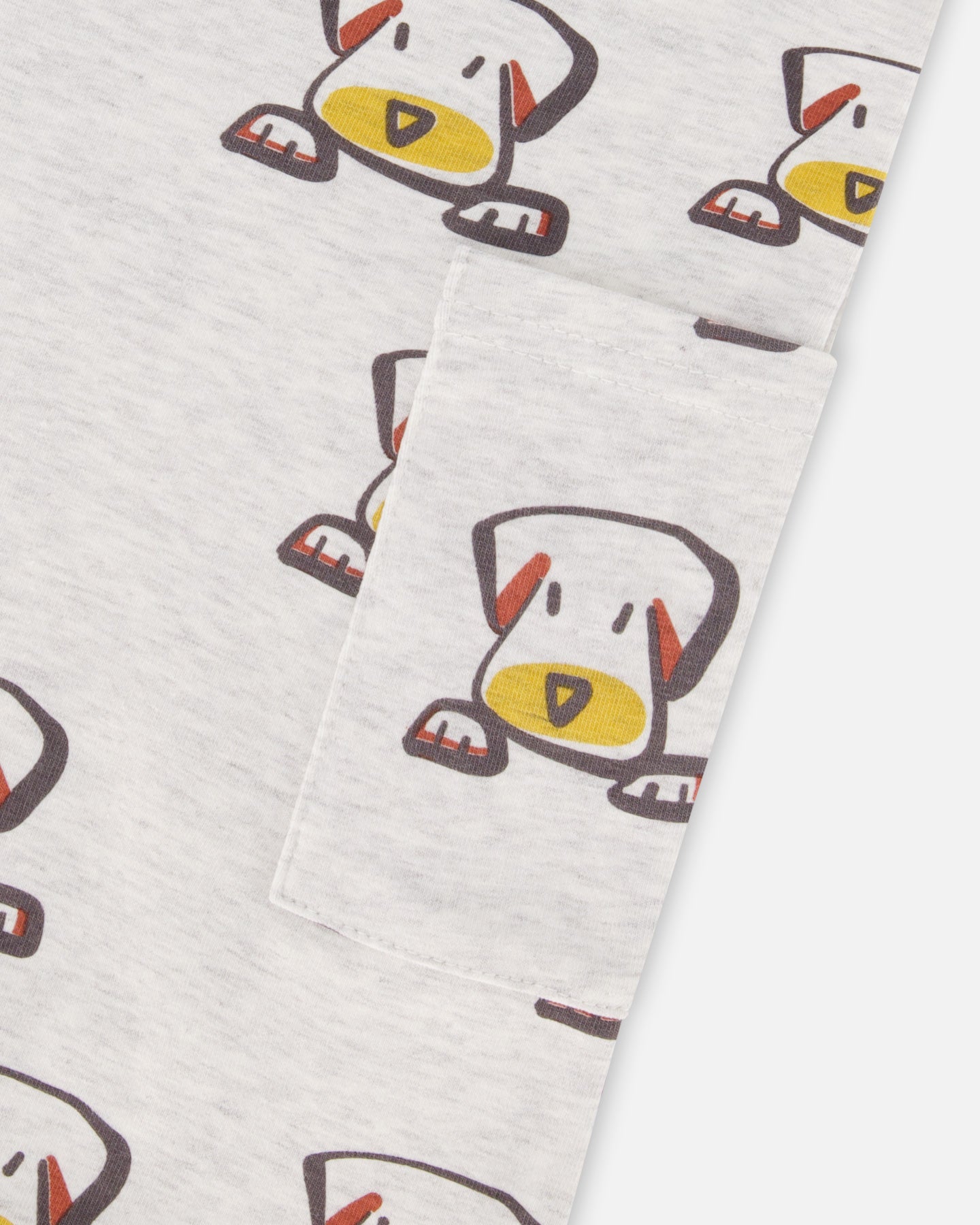 Printed Dogs Organic Cotton Romper
