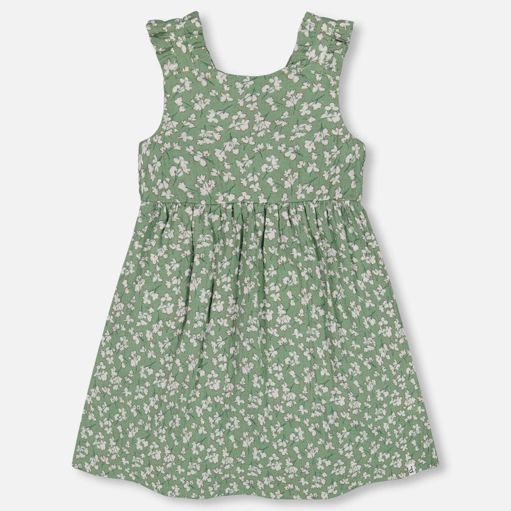 Ditsy Floral Muslin Dress