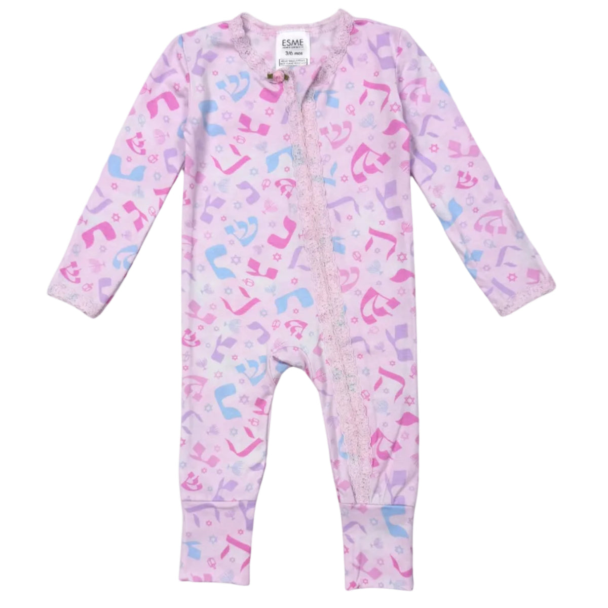 Pink Miracle Flip Footie