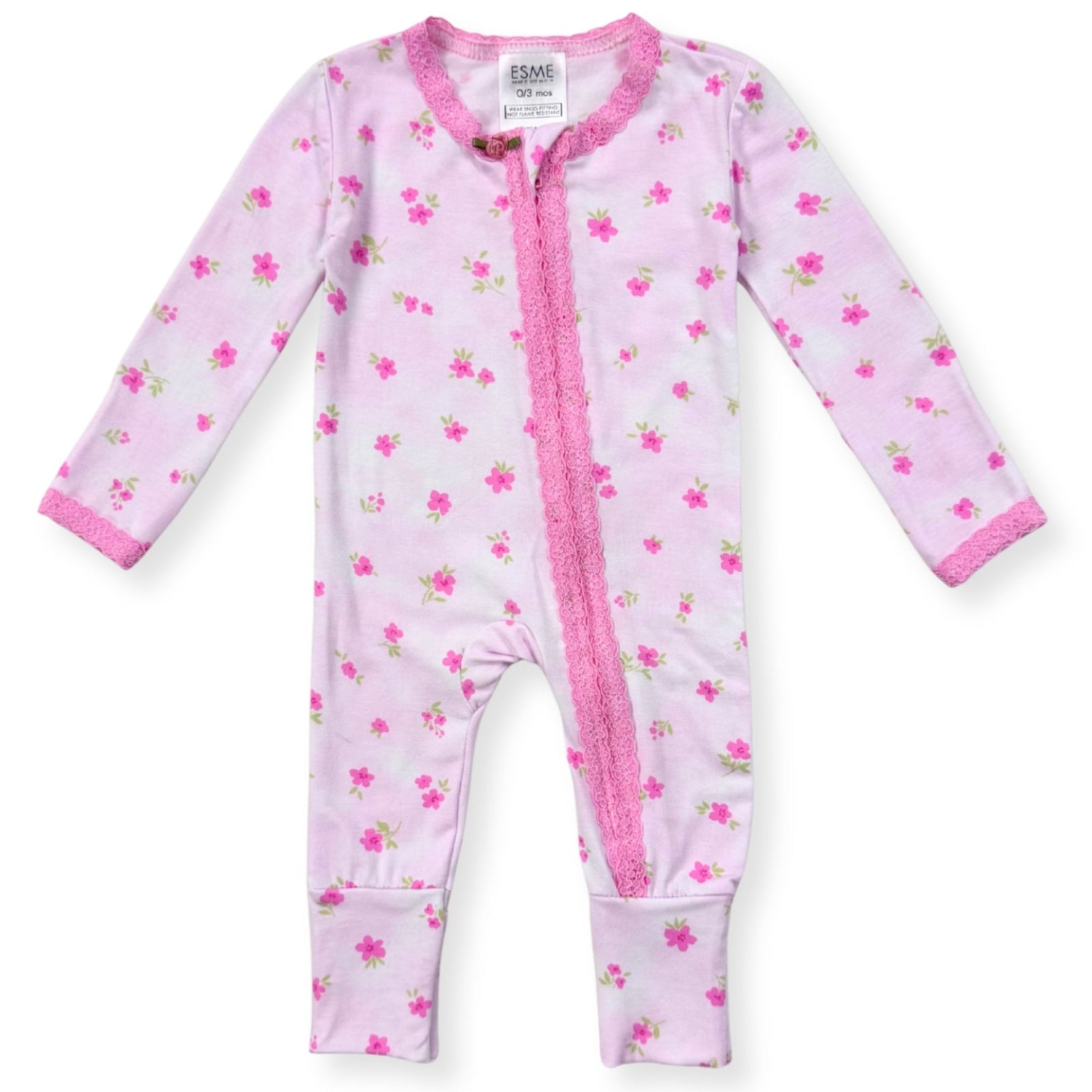 Rosie Lace Flip Footie