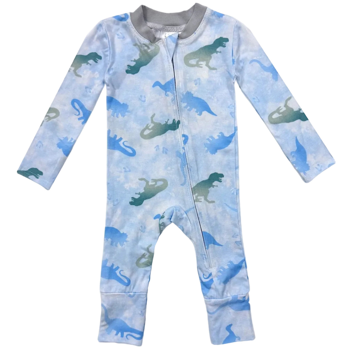 Dino World Flip Footie