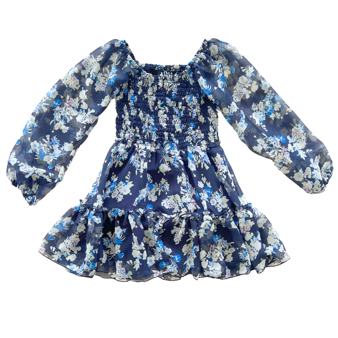 Floral Smock Dress