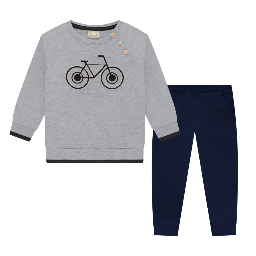 Embossed Bicycle 2pc Set