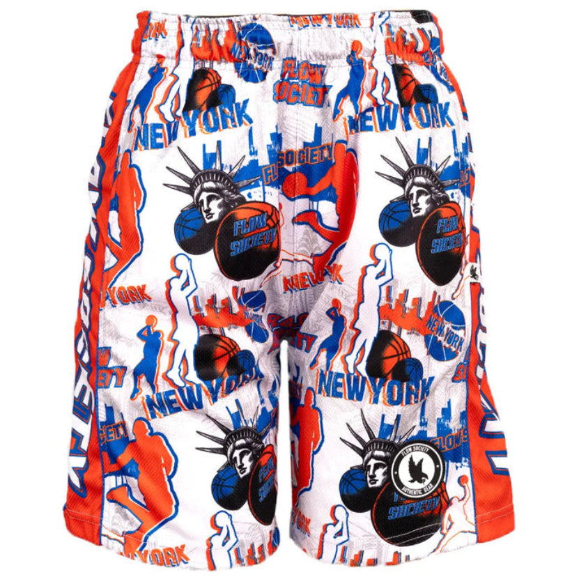 NY Basketball Flow Shorts - Meems