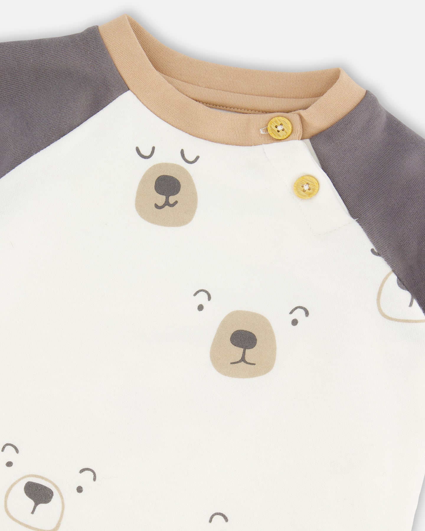 Printed Bear Organic Cotton Set