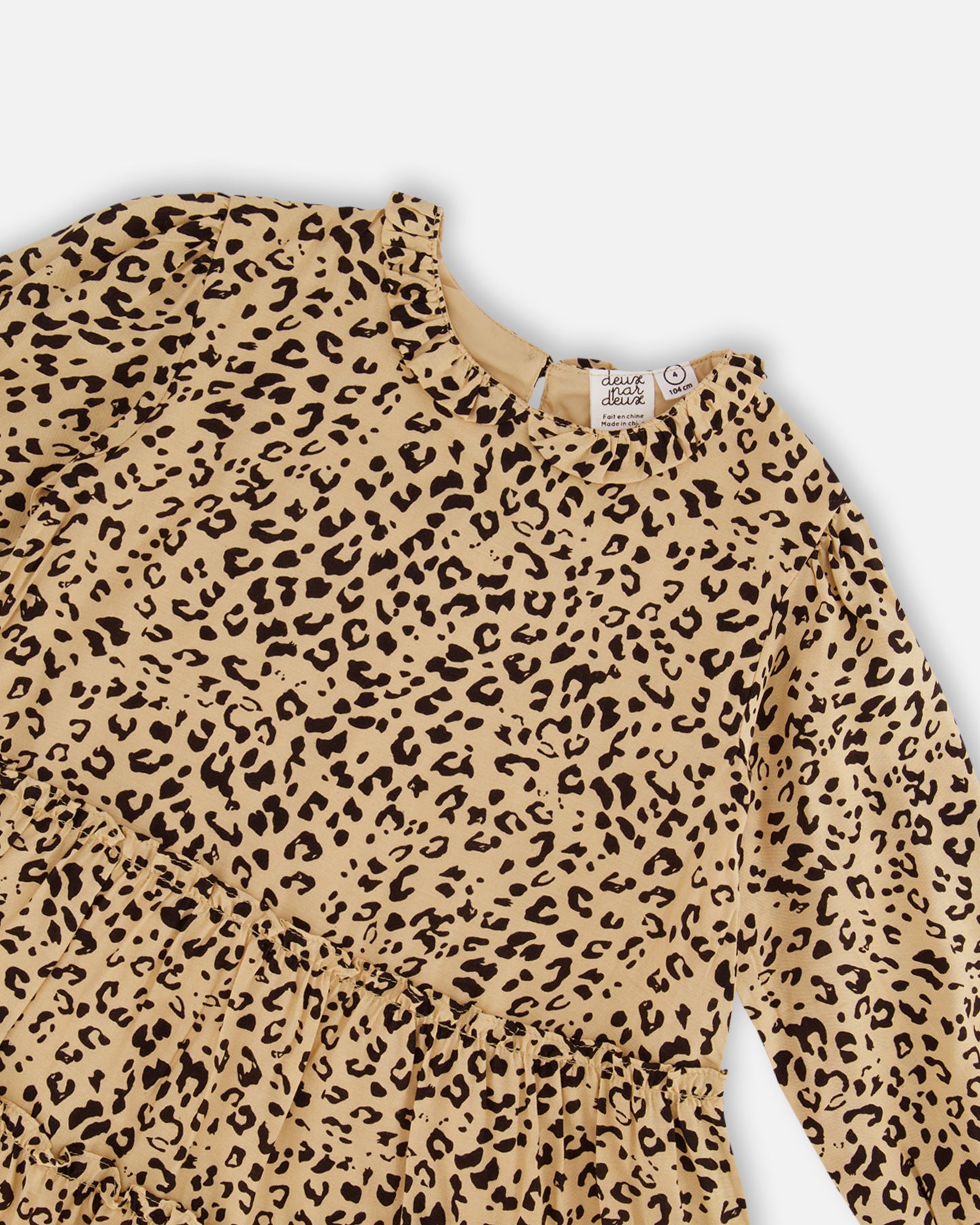 Leopard Ruffle Dress
