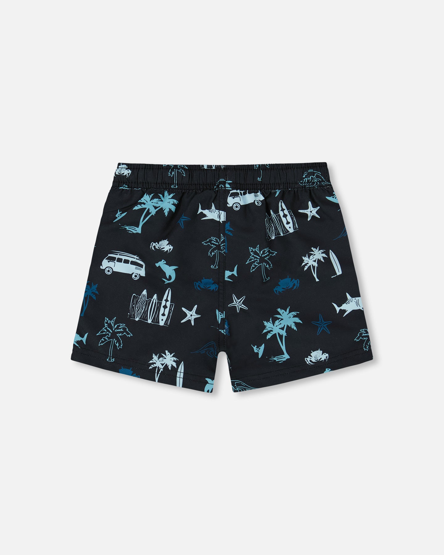Printed Beach Swim Trunks
