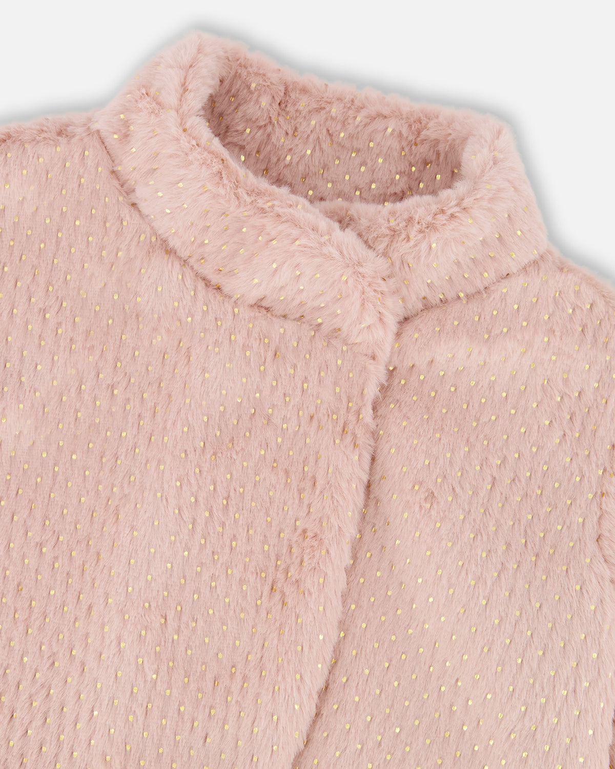 Pink Faux Fur Jacket