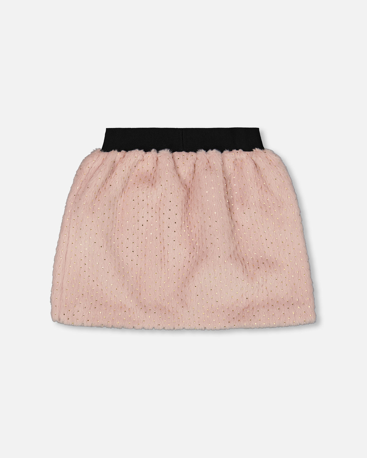 Pink Faux Fur Skirt