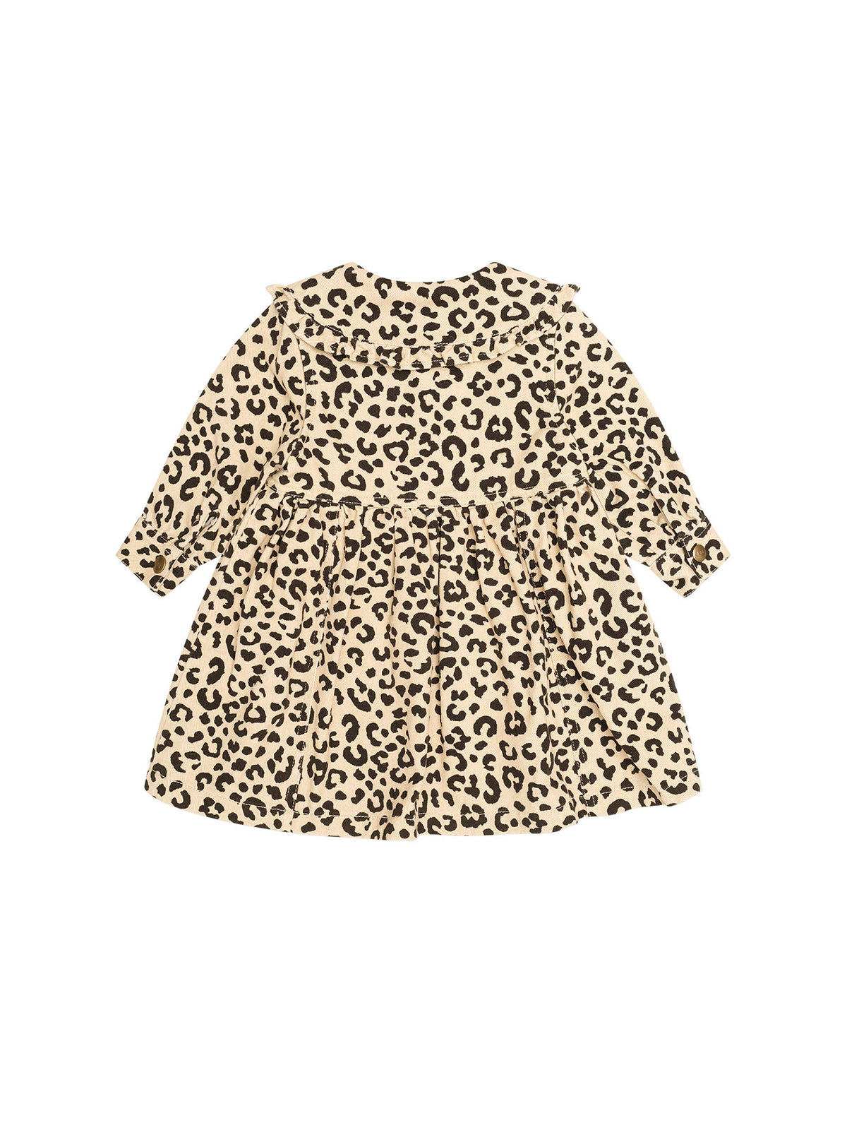 Leopard Cherry Collar Dress