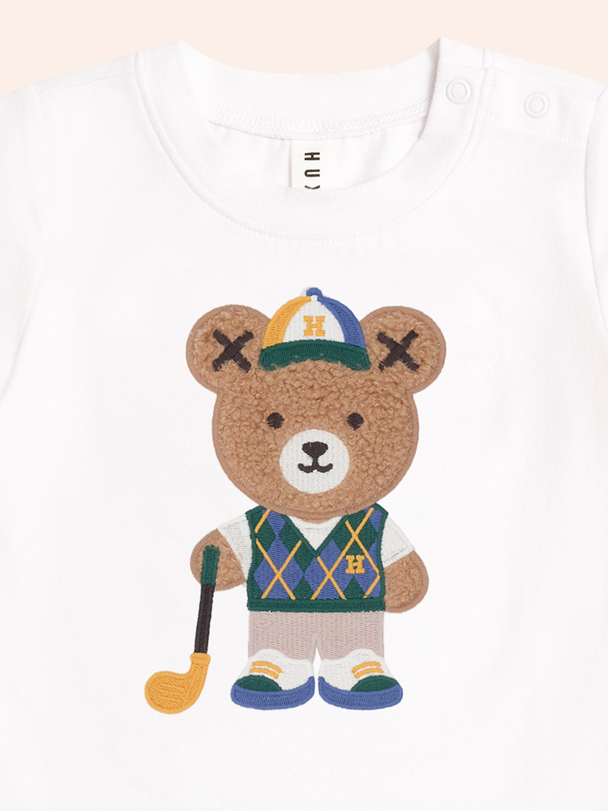 Golfer Hux White Tee