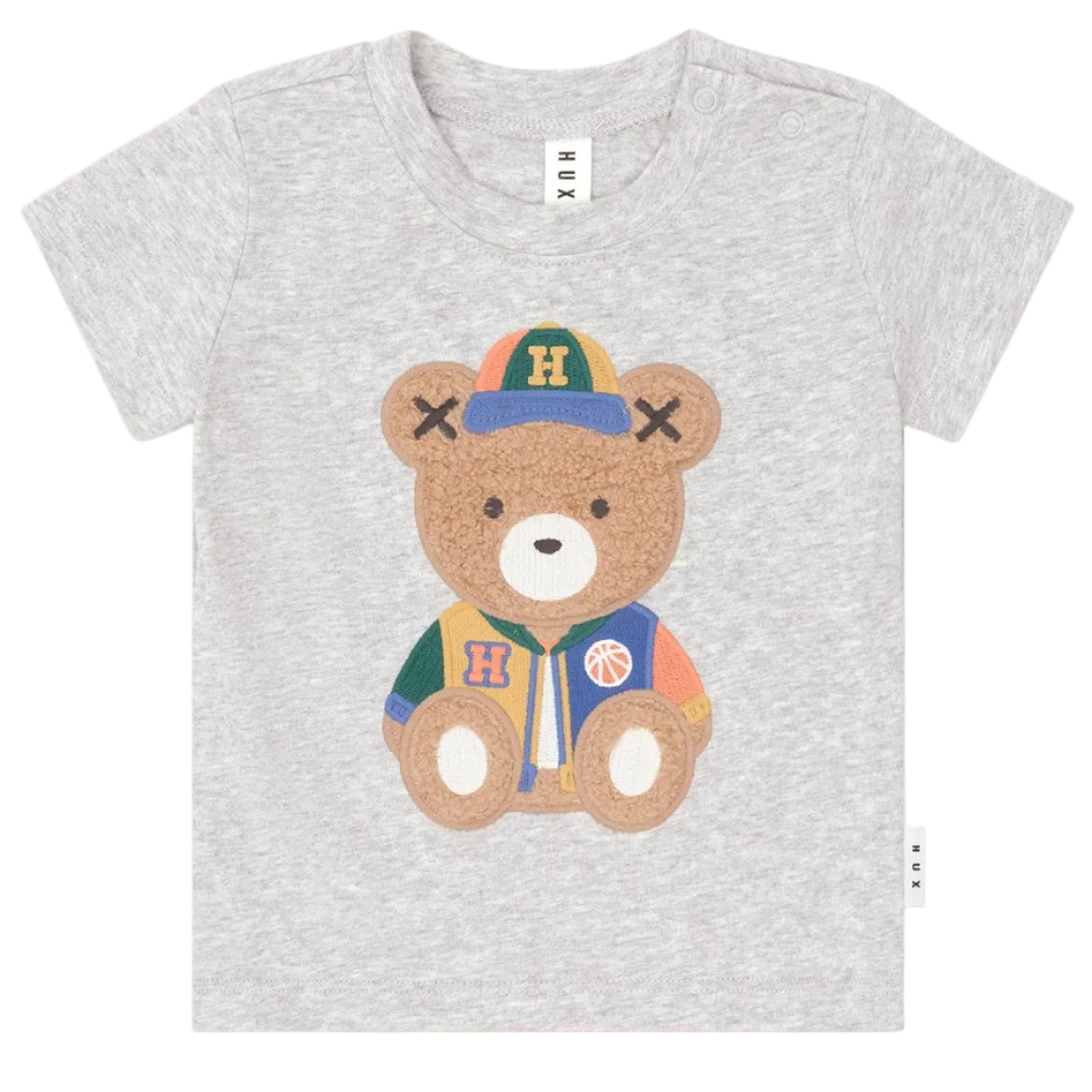 Varsity Hux Grey Tee