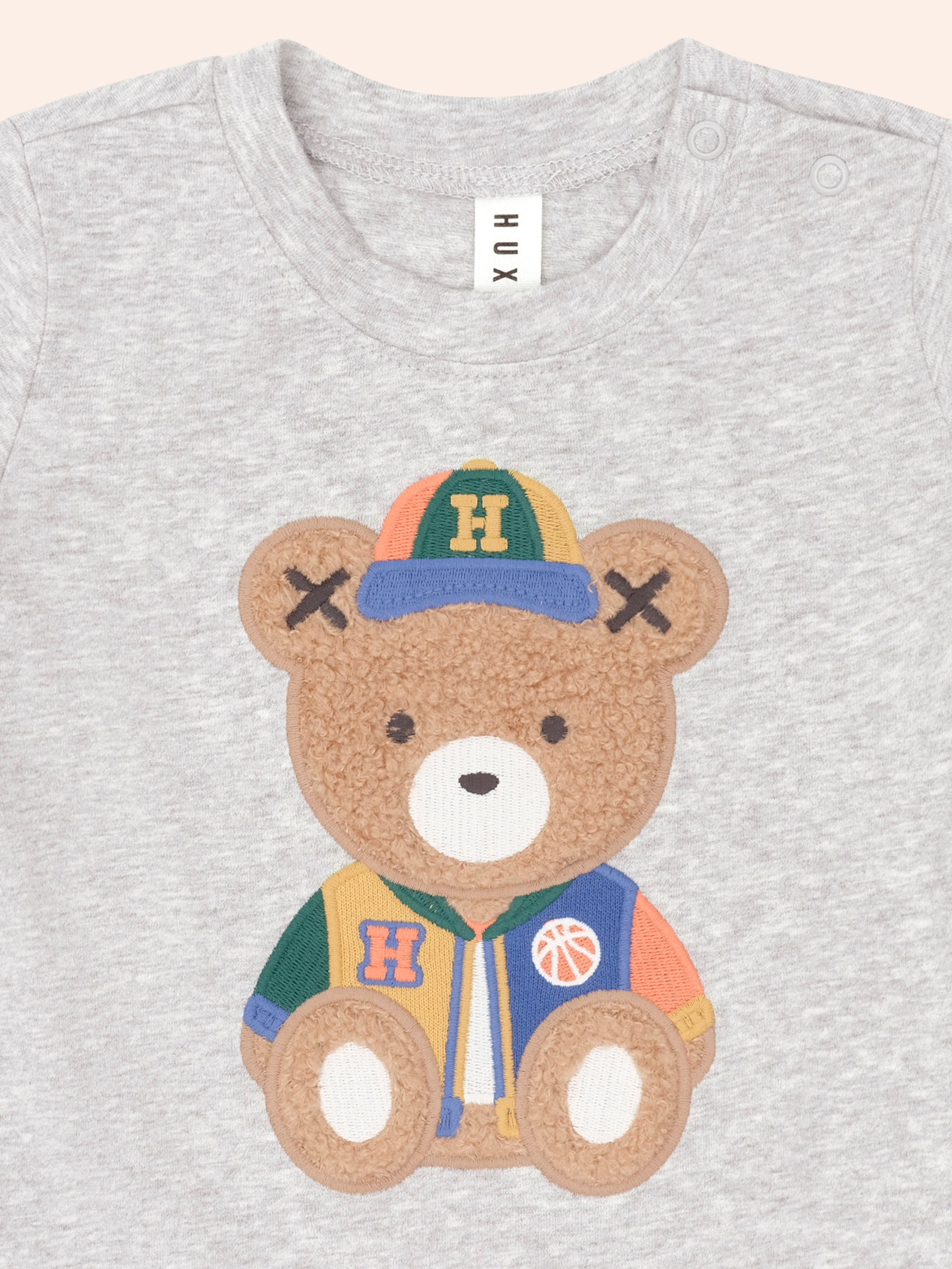 Varsity Hux Grey Tee