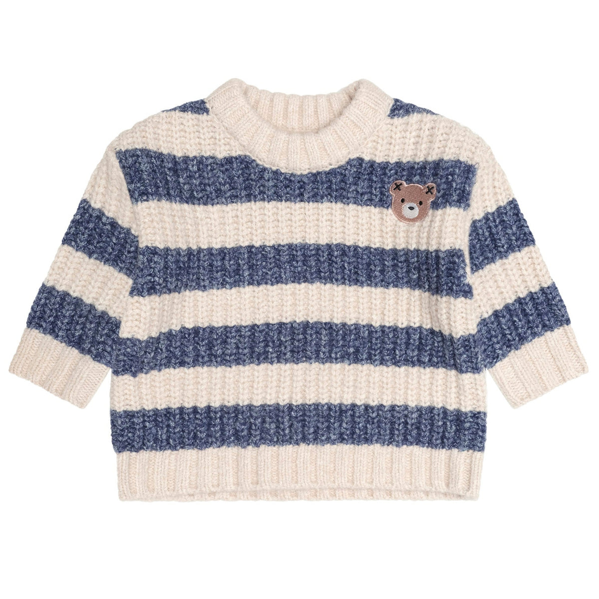 Ink Stripe Hux Emb Sponge Pullover