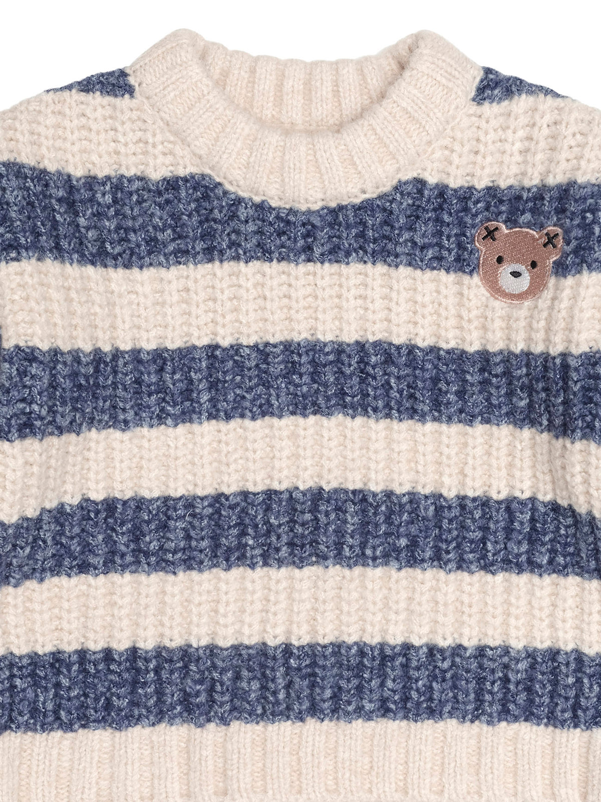 Ink Stripe Hux Emb Sponge Pullover