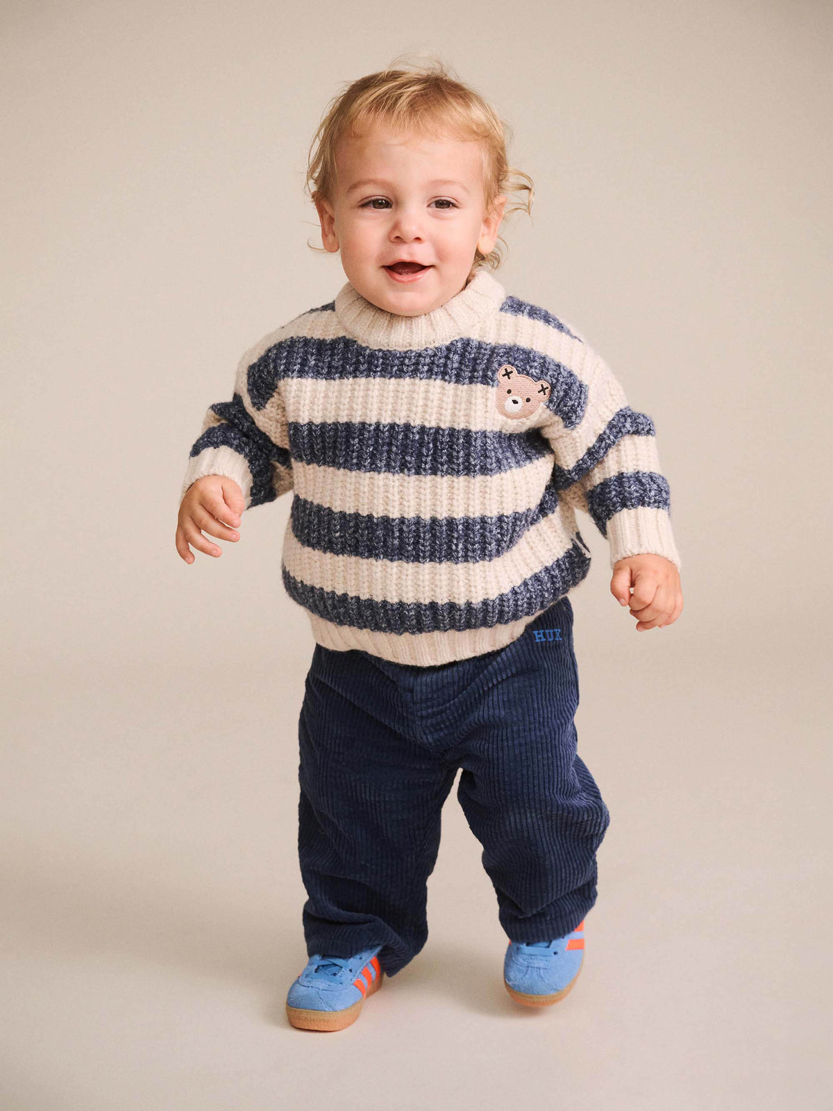 Ink Stripe Hux Emb Sponge Pullover