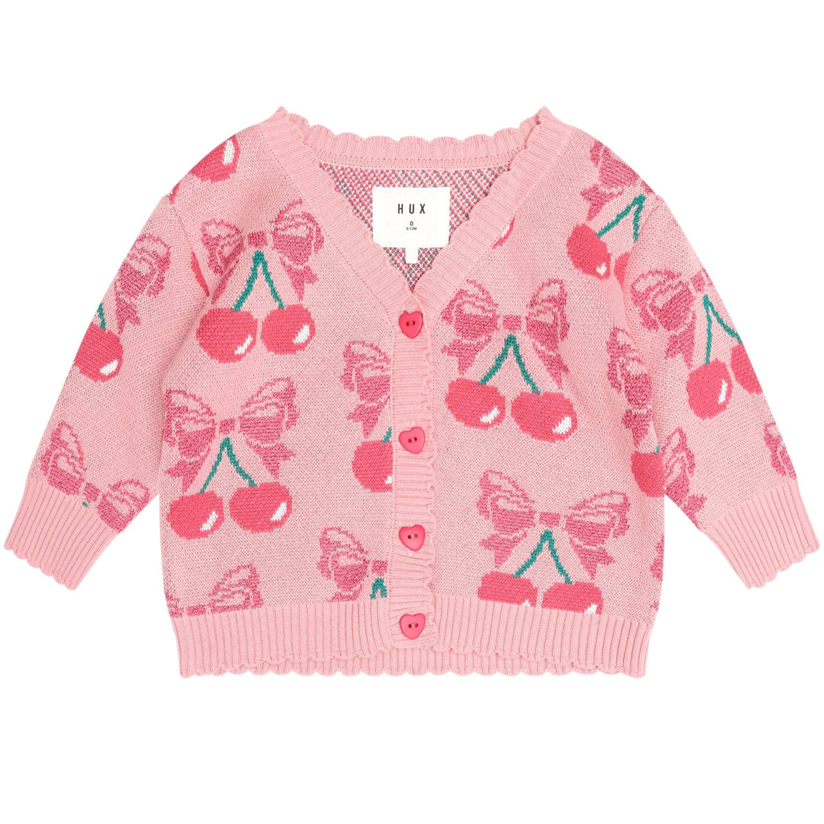 Cherry Bow Cardi
