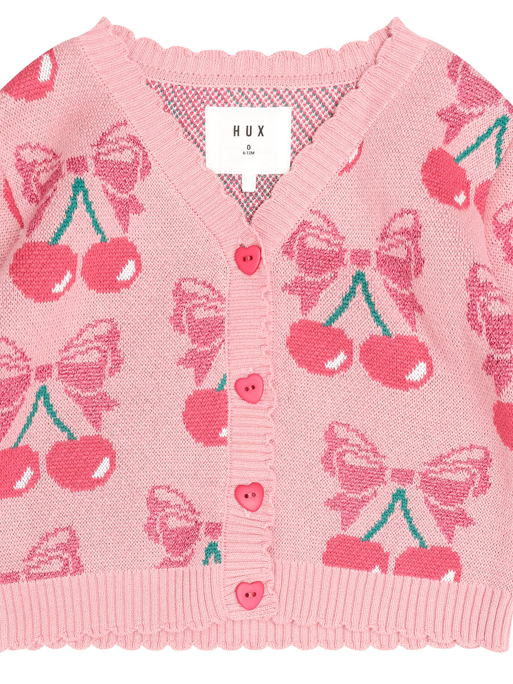 Cherry Bow Cardi