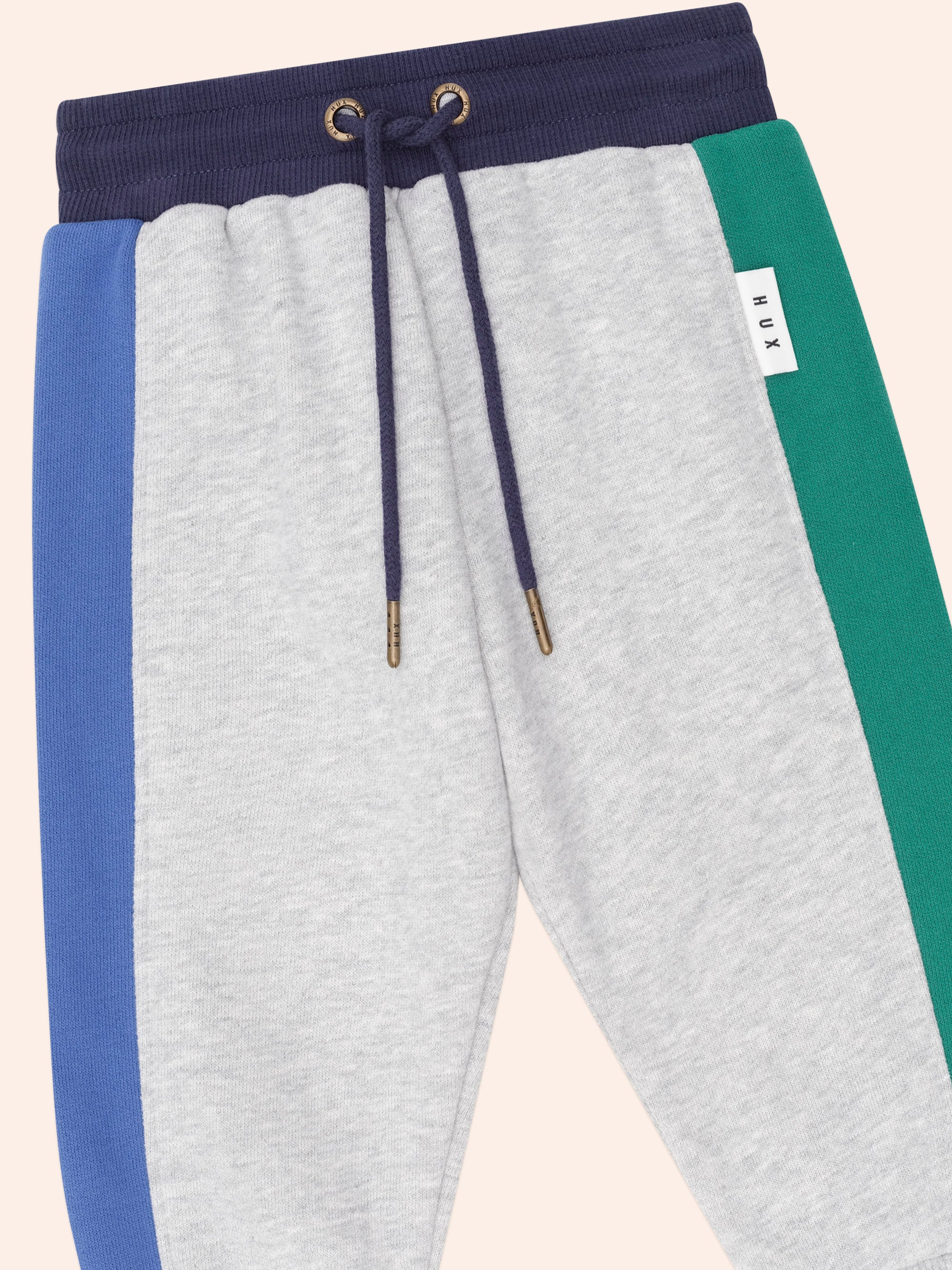 Colour Block Marle Splice Trackpant