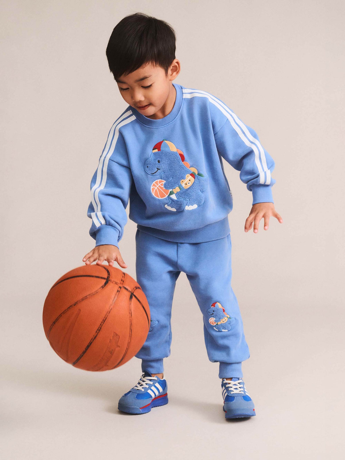 Baller Dino Sporty Stripe Sweatpant