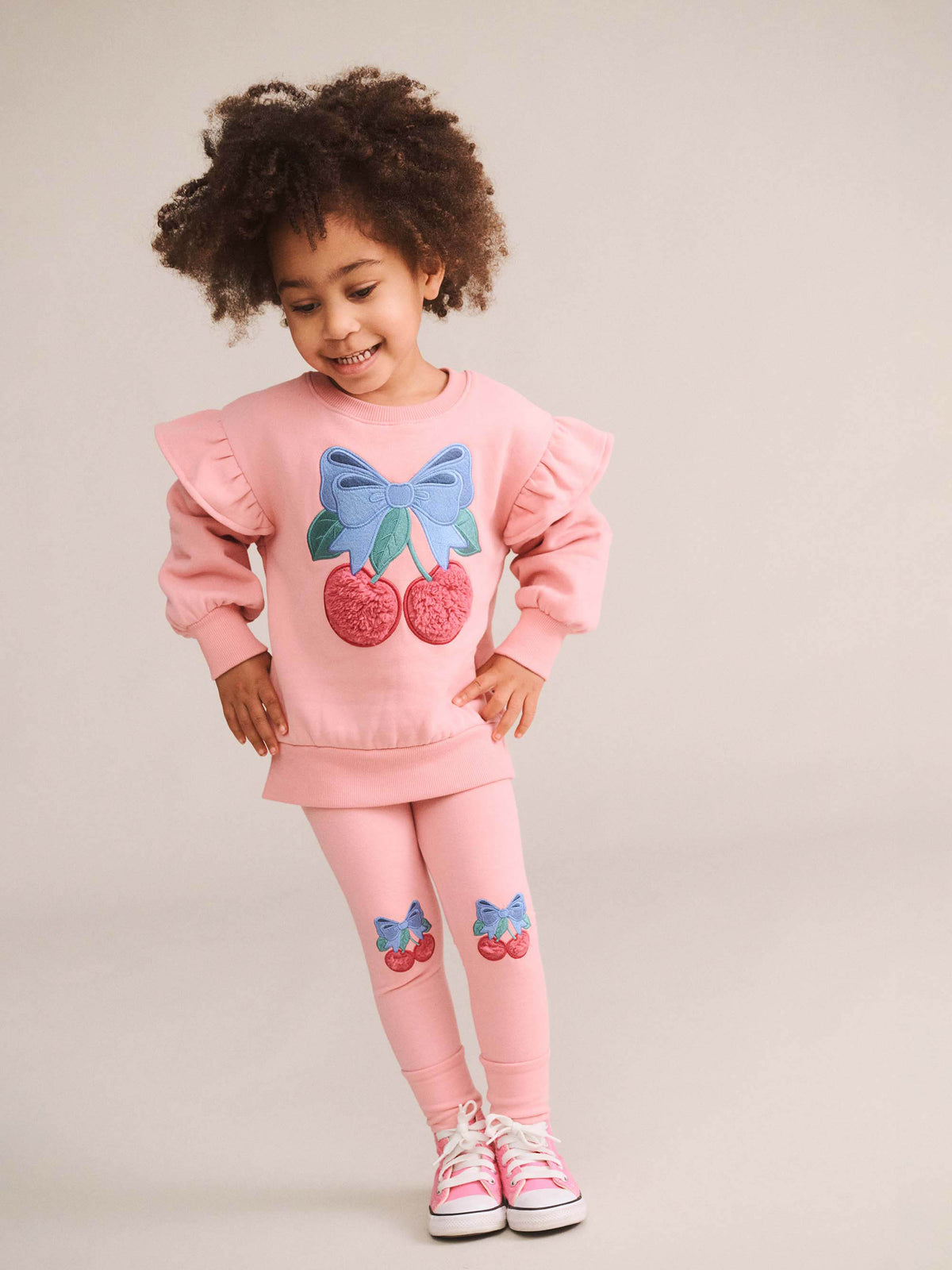 Cherry Bow Legging