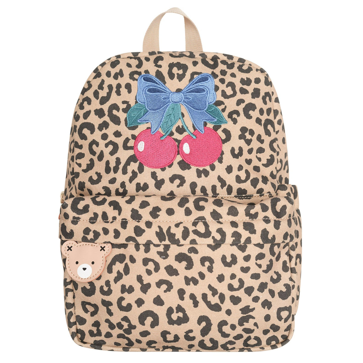 Leopard Cherry Backpack