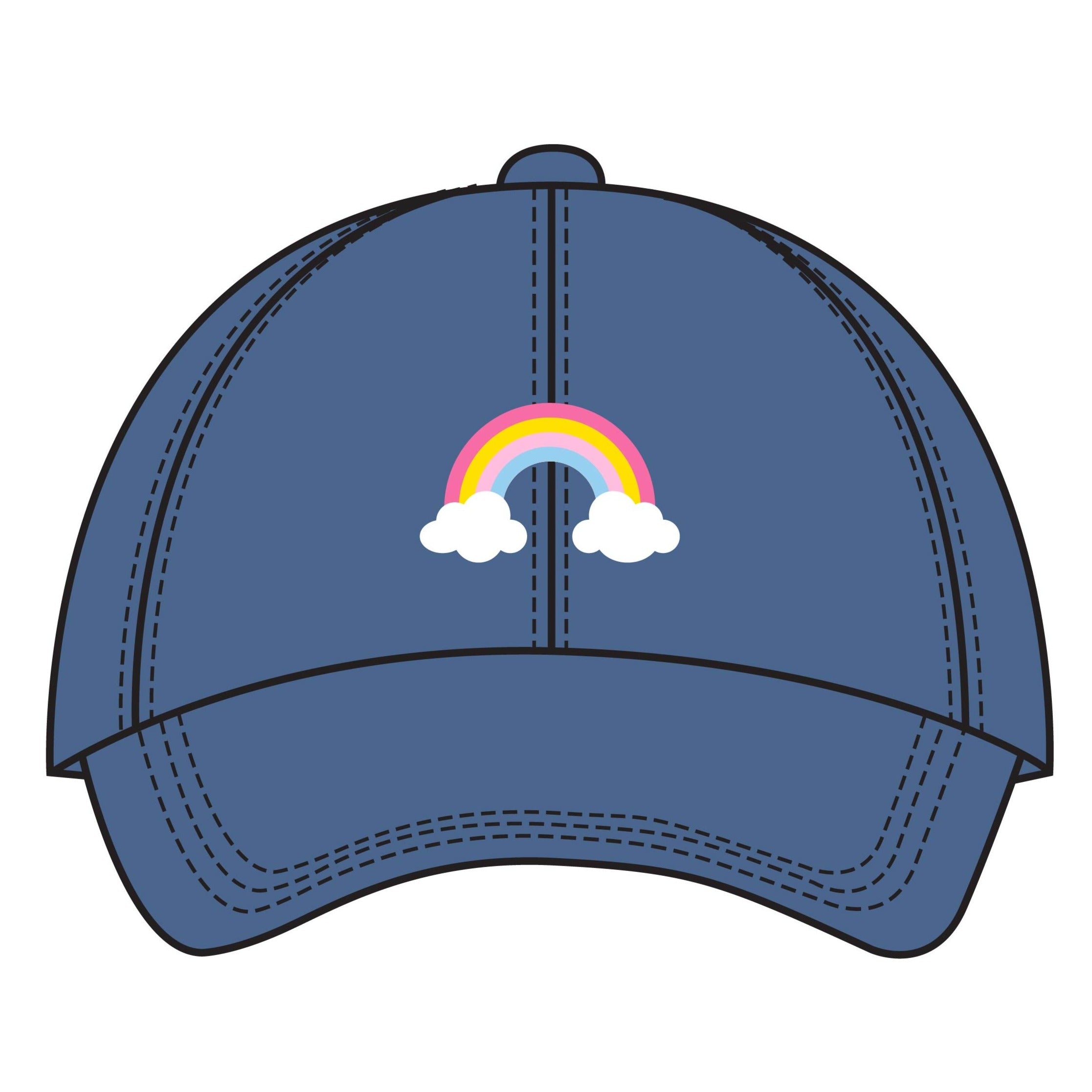 Rainbow Kids Hat
