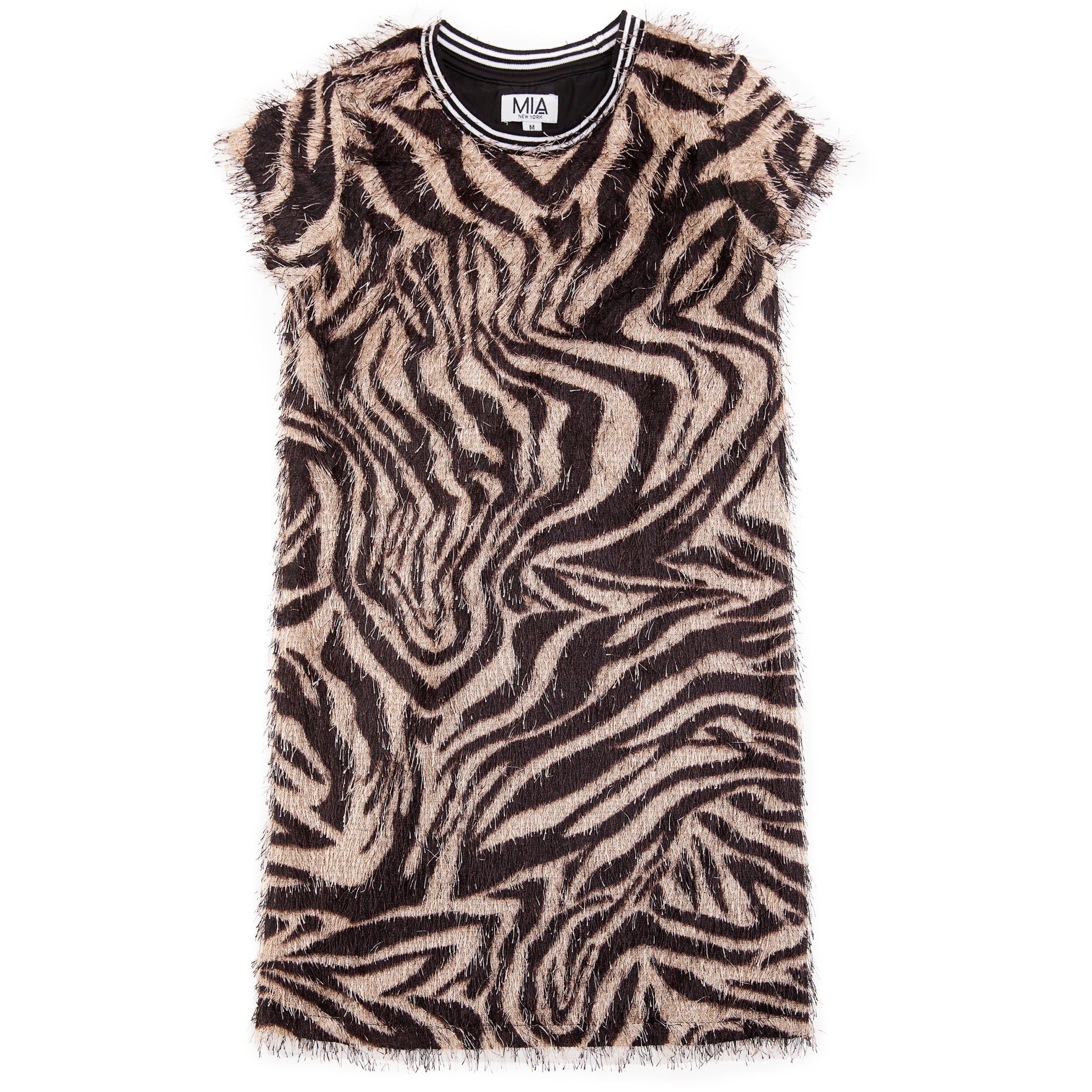 Leopard Fringe Dress