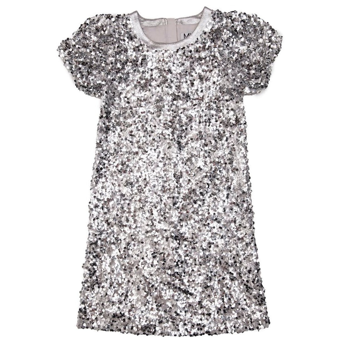 Silver Sequin Dress