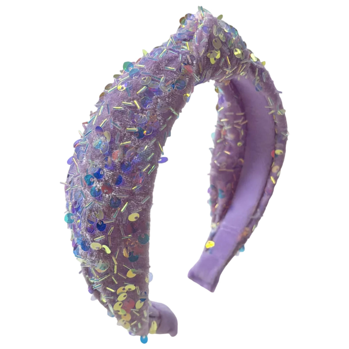 Purple Sparkly Headband
