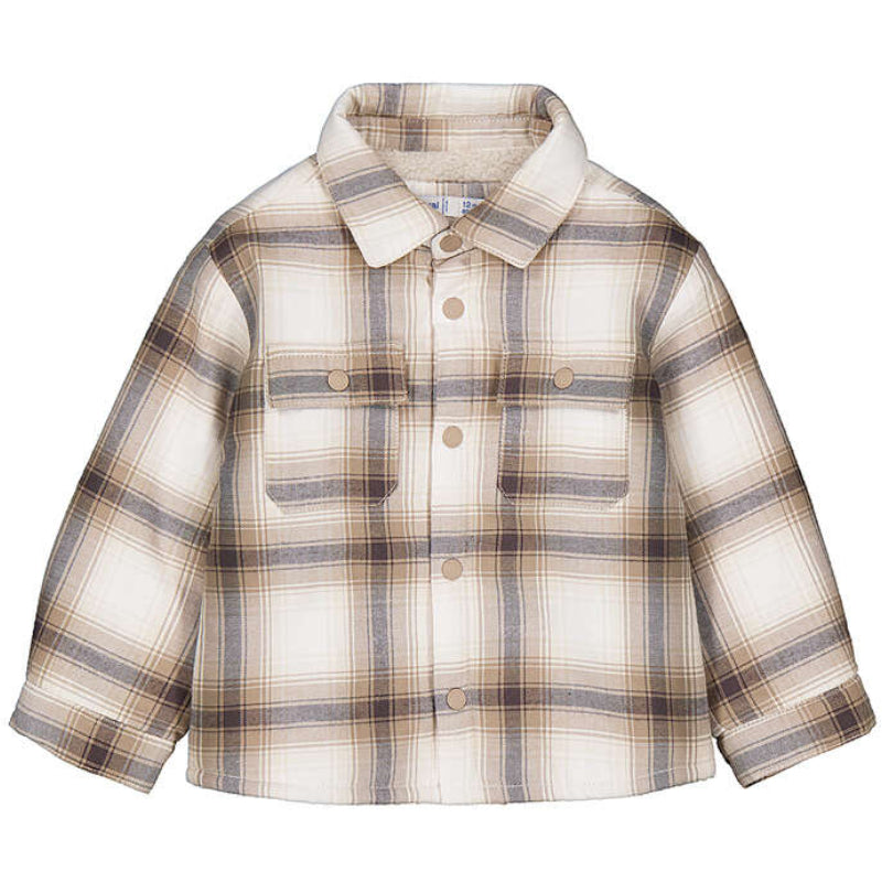 Fleece Lined Plaid Shacket