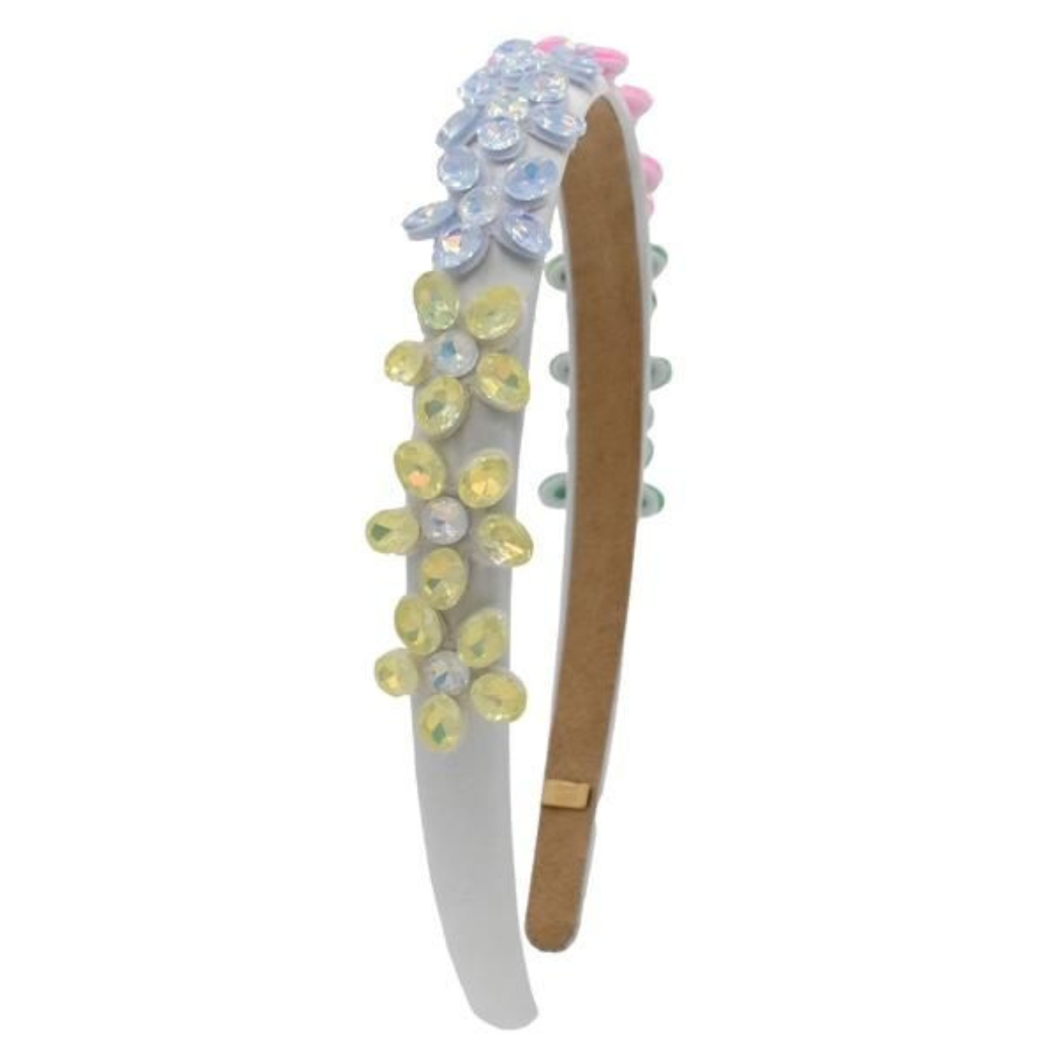 Floral Jewel Thin Headband