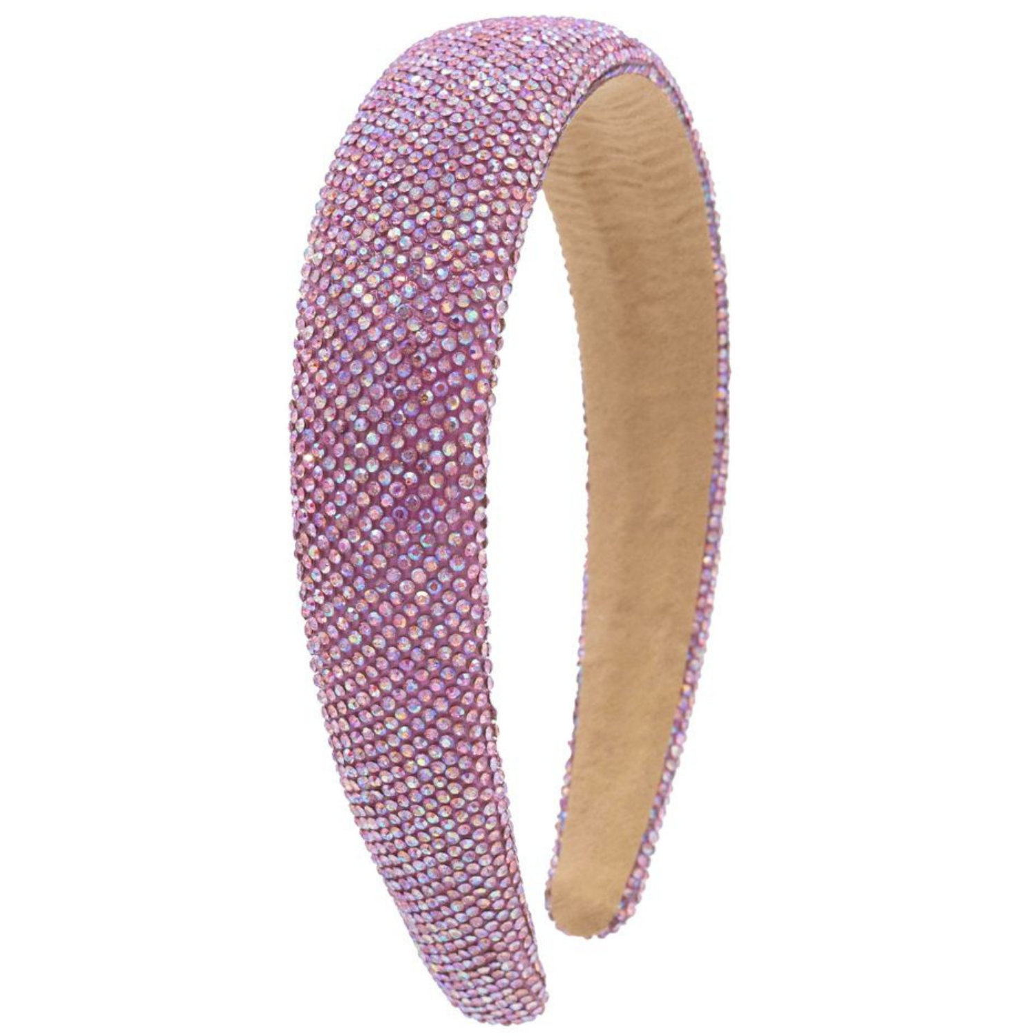 Pink Crystallized Thin Headband