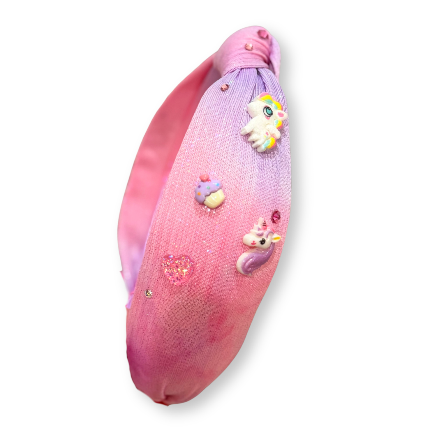 Unicorn Crystallized Shimmer Knot Headband
