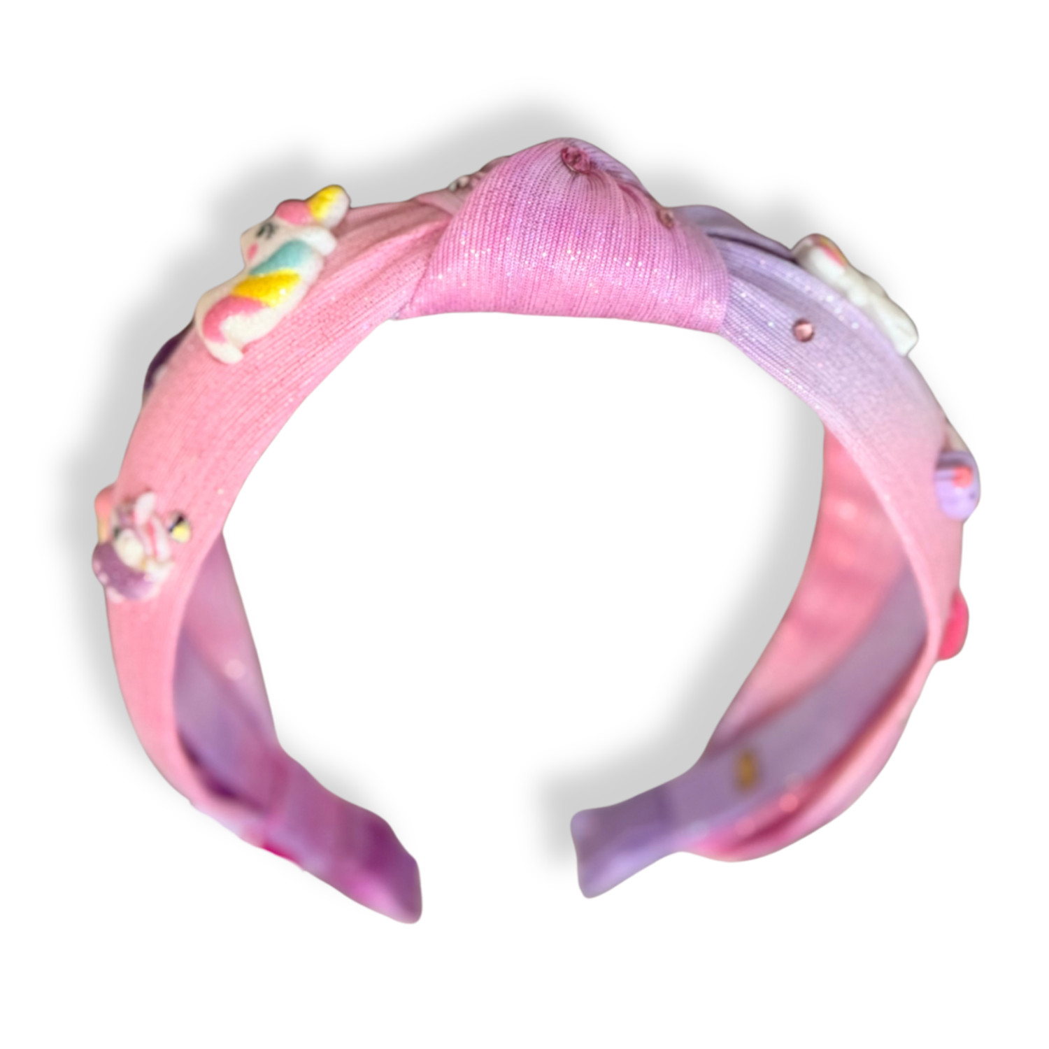 Unicorn Crystallized Shimmer Knot Headband