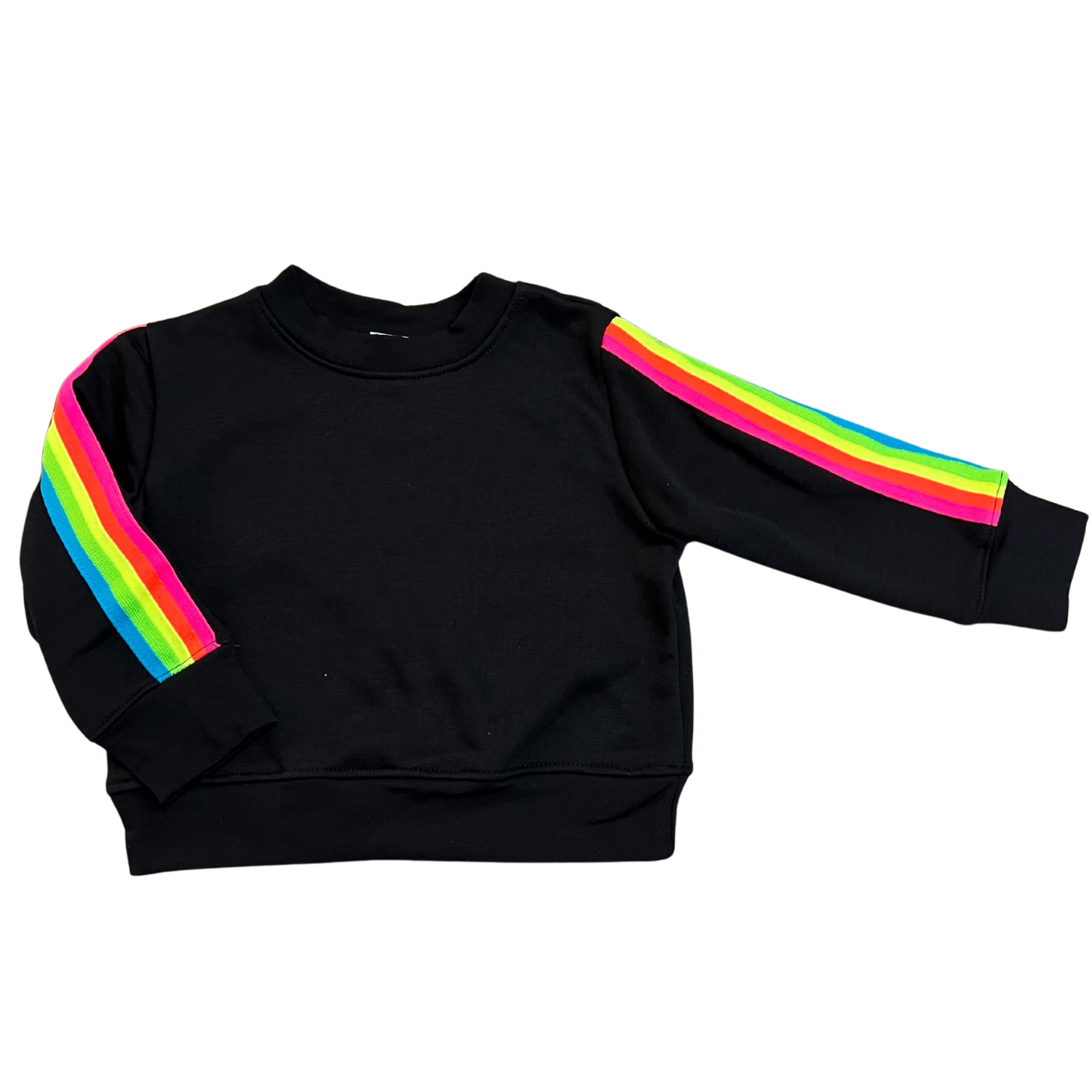 Neon Stripe Sweatshirt